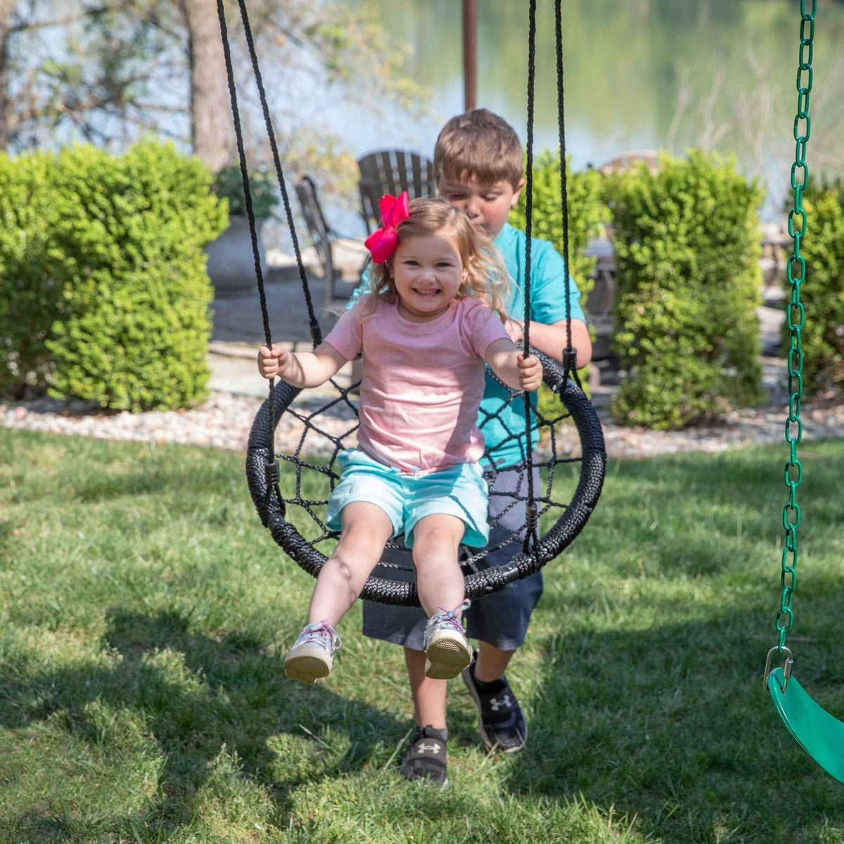 Backyard Discovery Endeavor II Swing Set