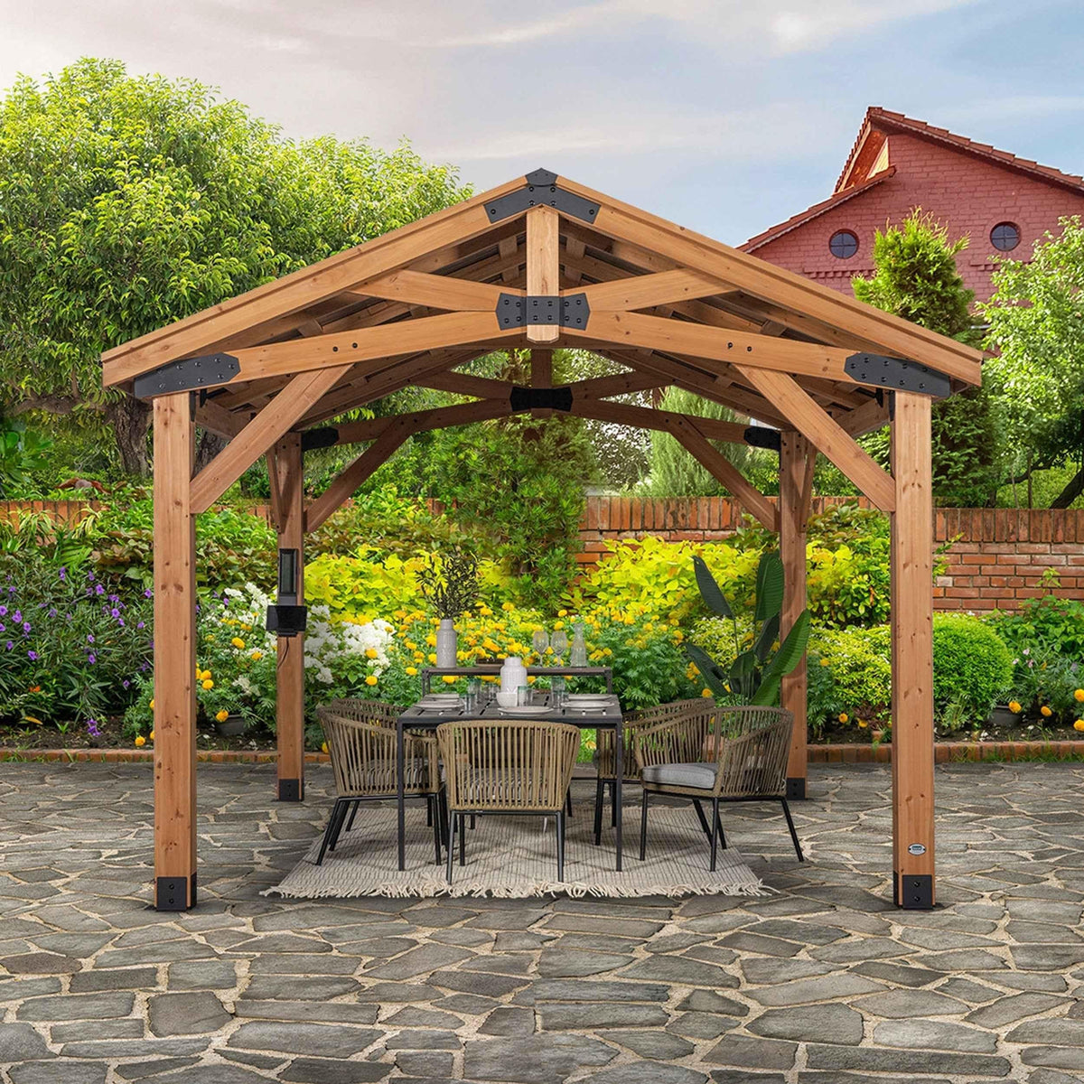 Backyard Discovery 14x12 Norwood Gazebo.