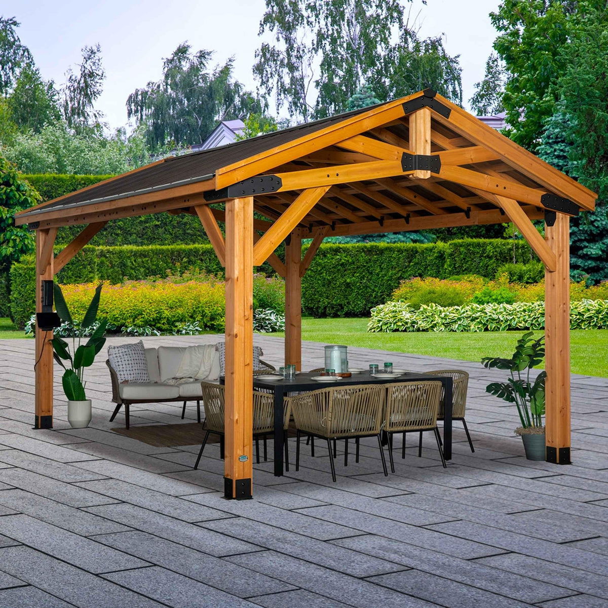 Backyard Discovery 16x12 Norwood Gazebo.