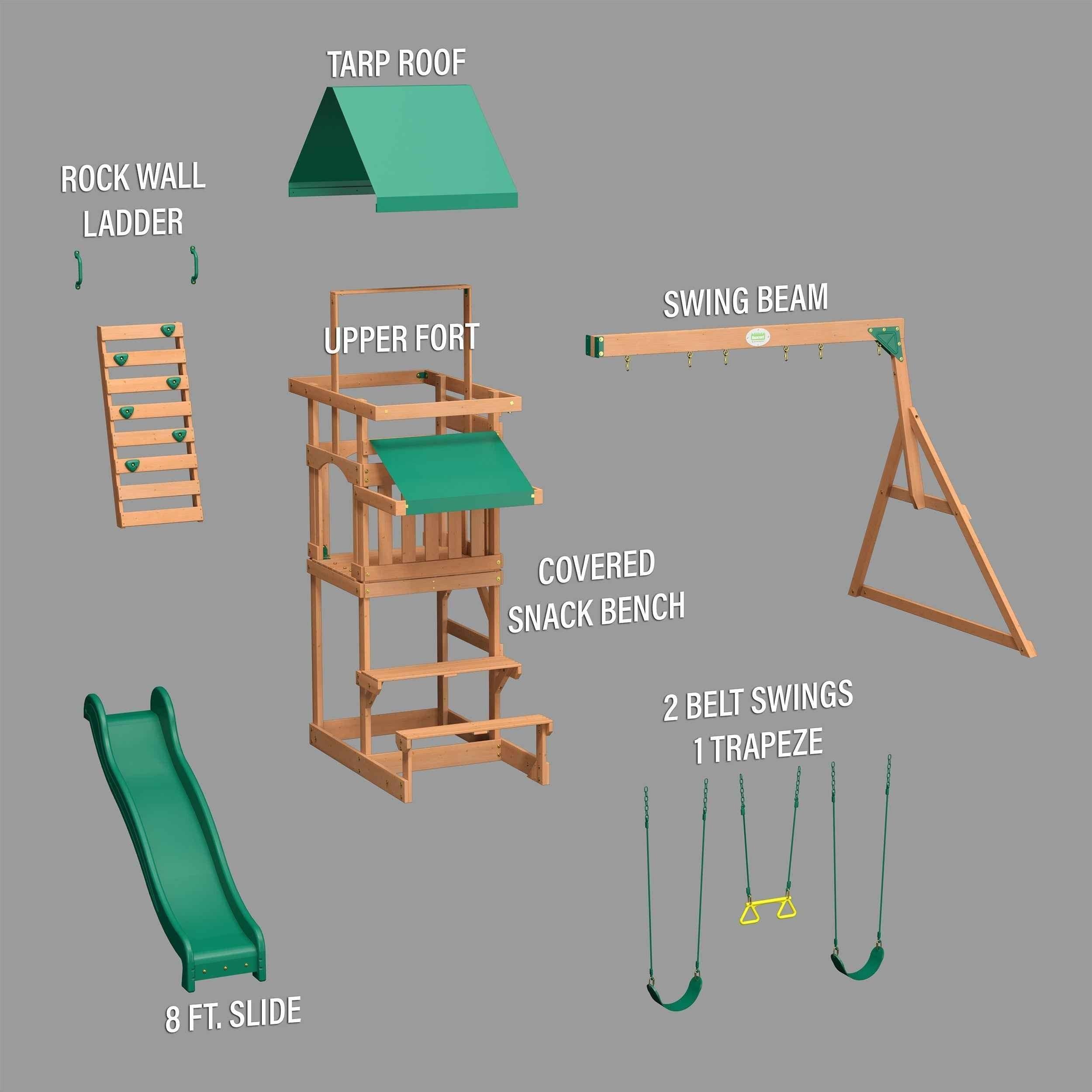 Backyard Discovery Belmont Swing Set.