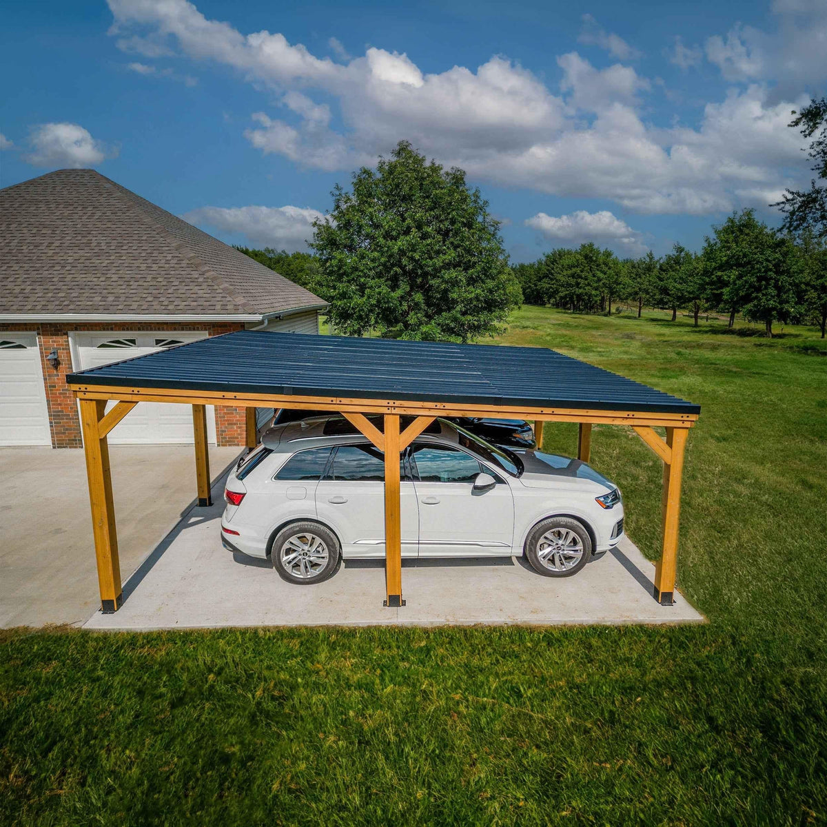 Backyard Discovery 20x20 Kingsport Carport.