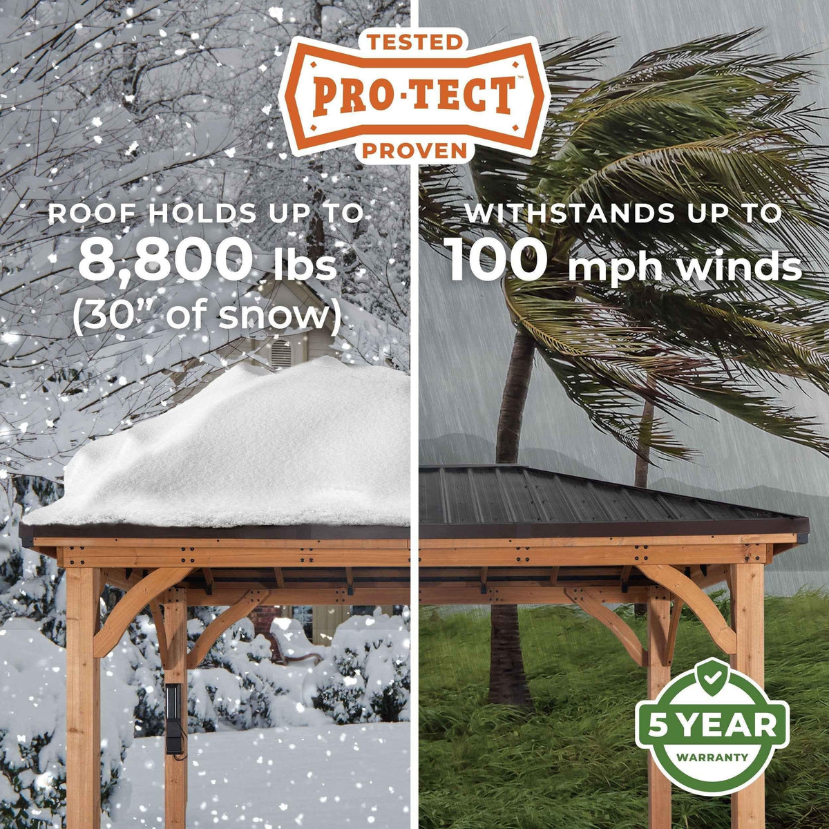 Backyard Discovery 14x12 Barrington Gazebo.