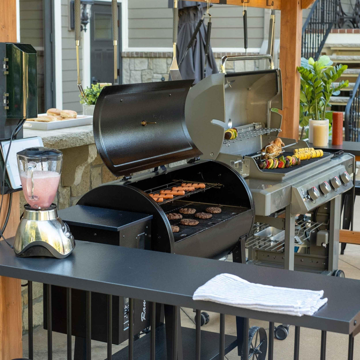 Backyard Discovery Saxony XL Grill Gazebo.