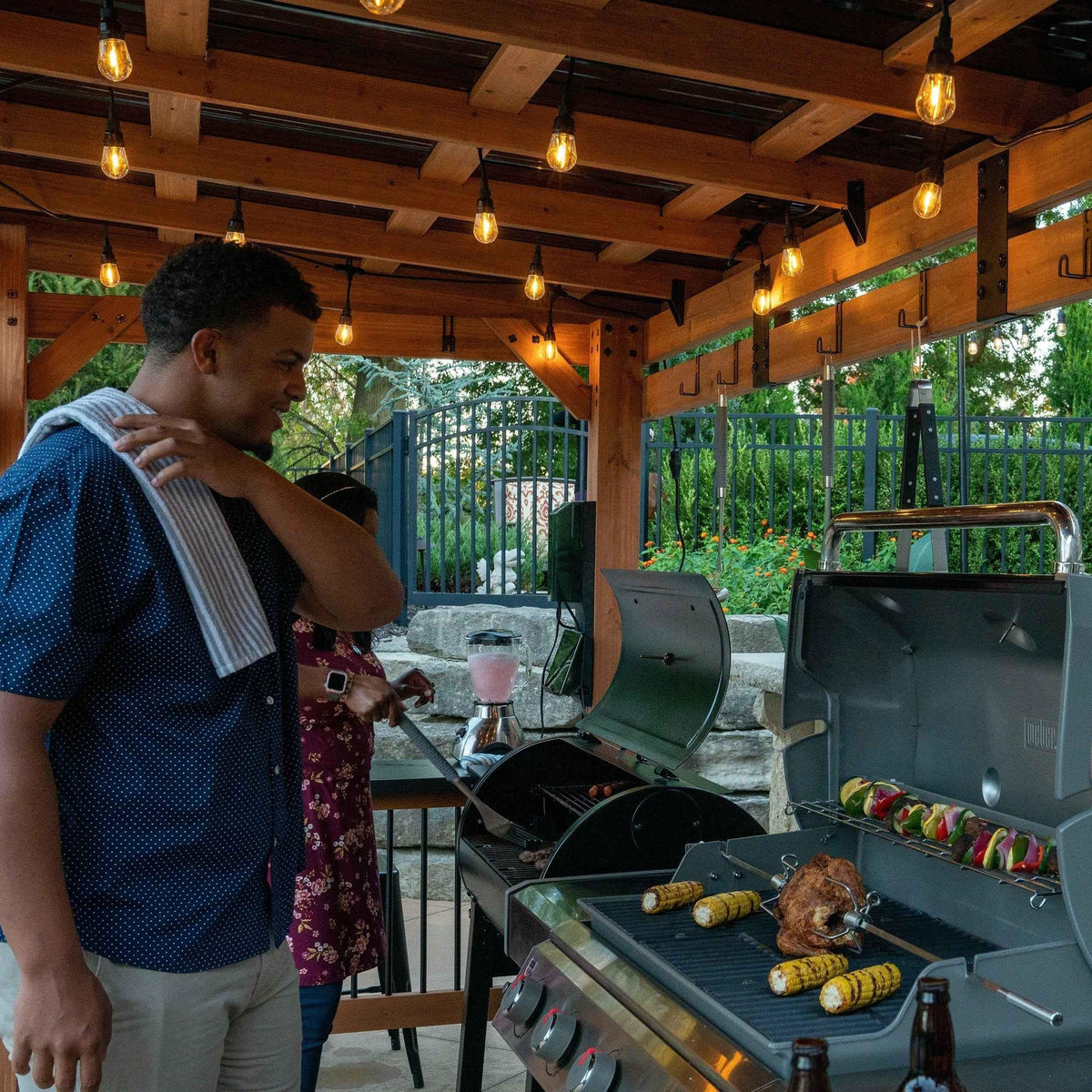 Backyard Discovery Saxony XL Grill Gazebo.