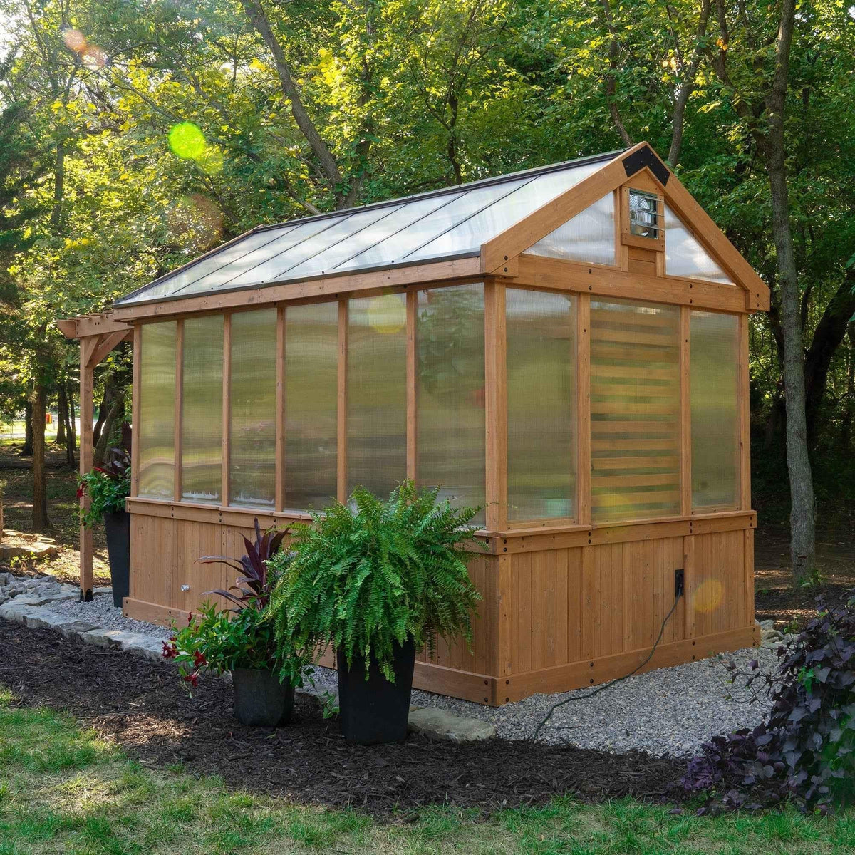 Backyard Discovery 11x7 Bellerose Greenhouse.