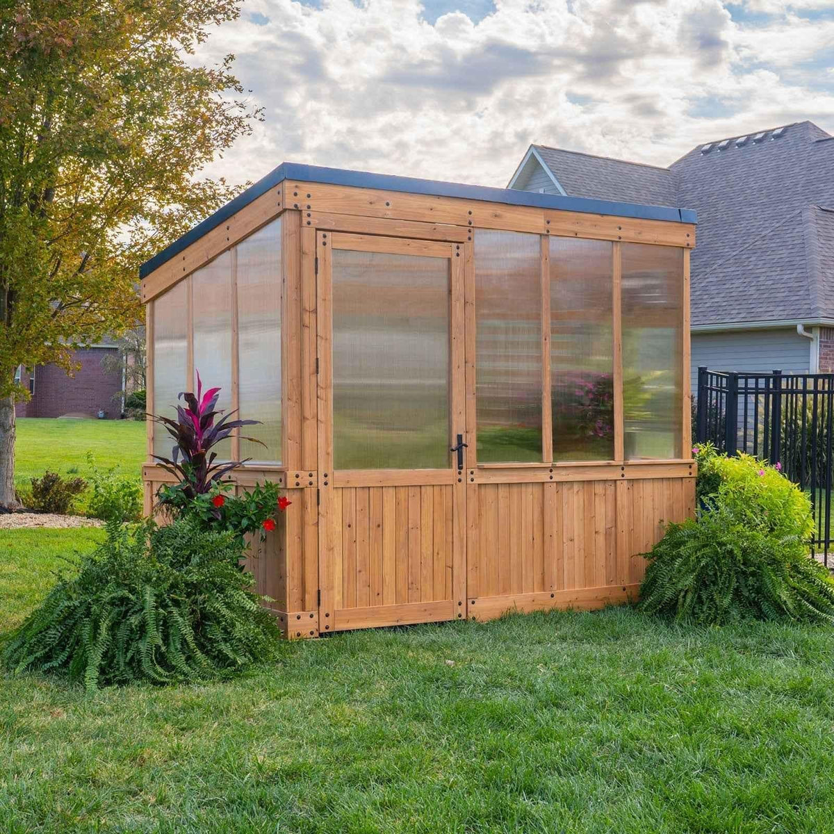 Backyard Discovery 9x6 Willow Greenhouse.