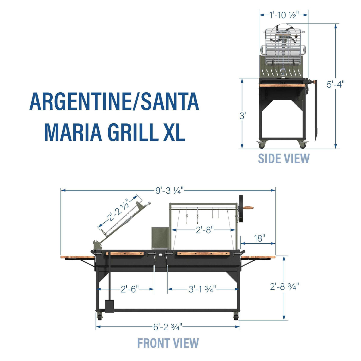 Backyard Discovery Argentine/Santa Maria Grill XL.