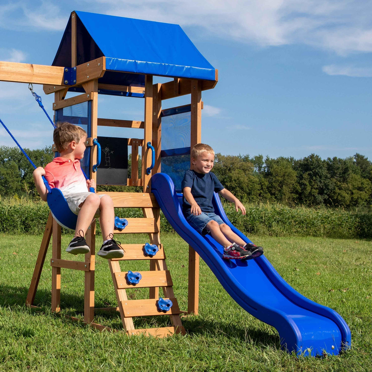 Backyard Discovery Aurora Swing Set.