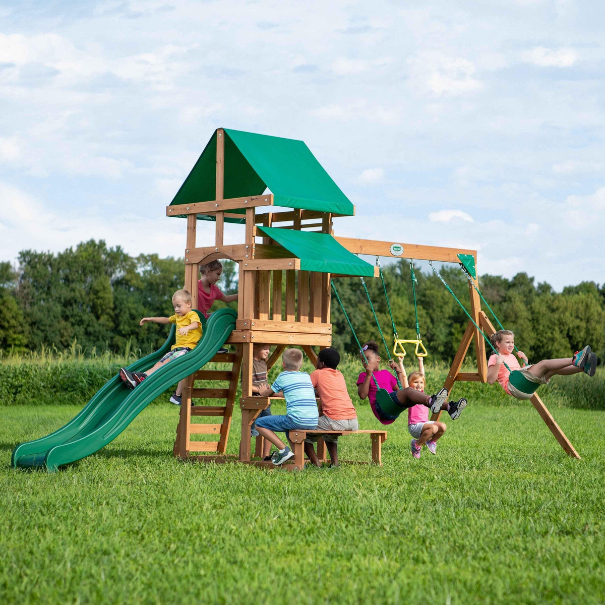 Backyard Discovery Belmont Swing Set.