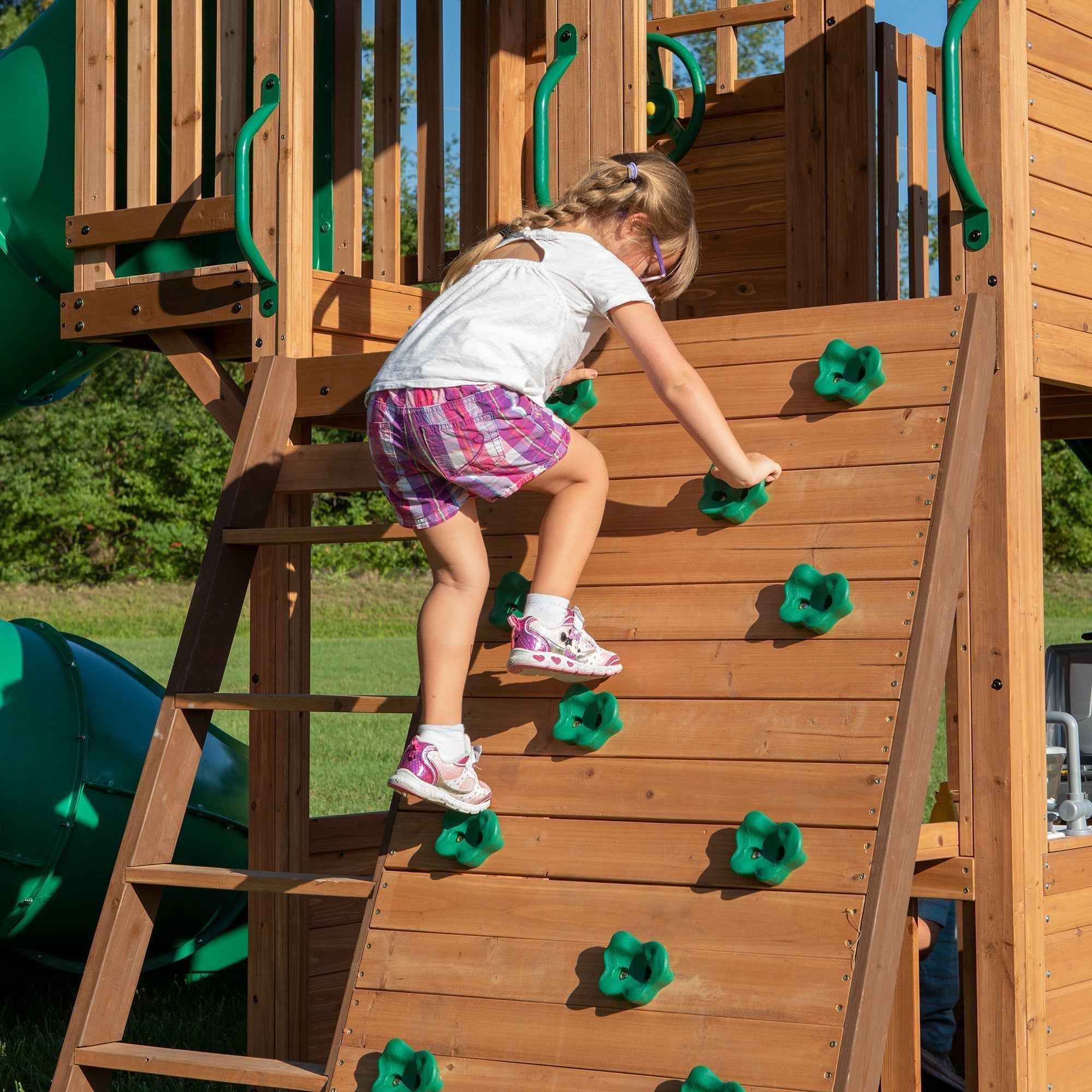 Backyard Discovery Bristol Point Swing Set.