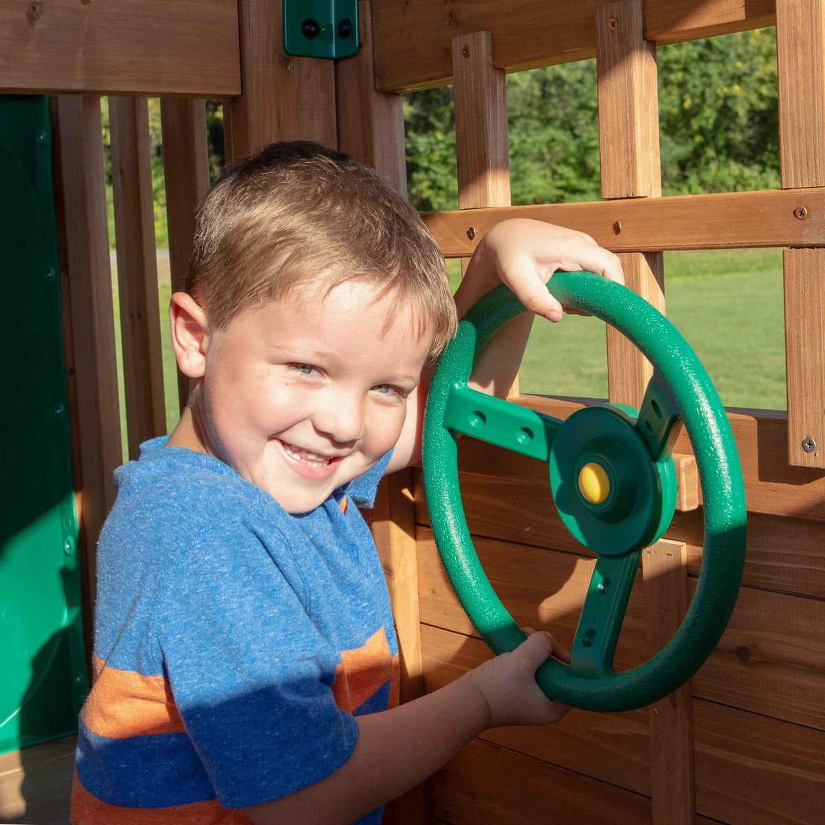 Backyard Discovery Bristol Point Swing Set.