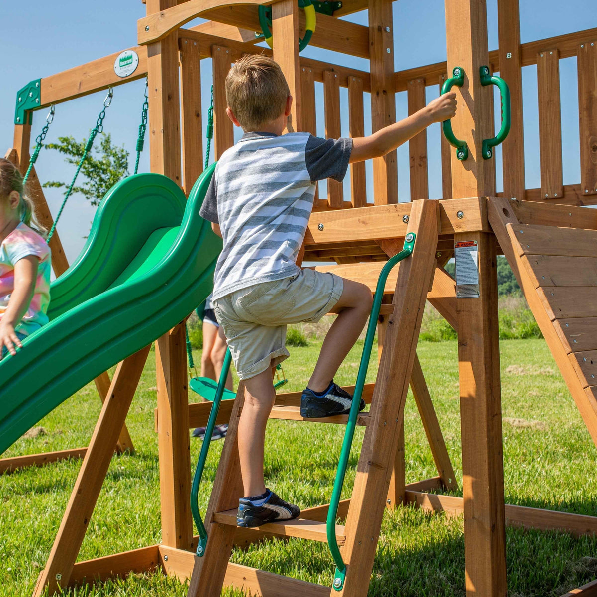 Backyard Discovery Grayson Peak Swing Set.