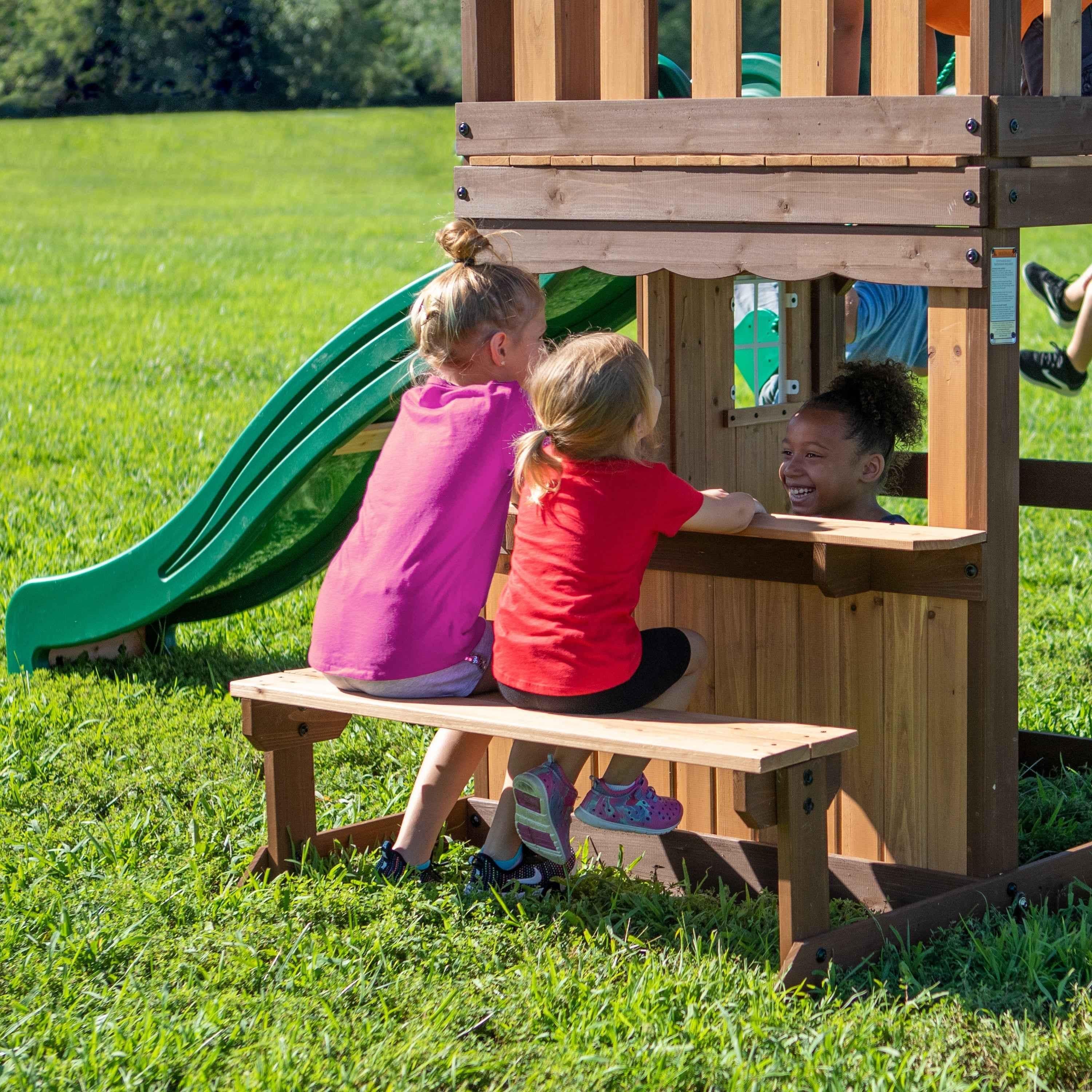 Backyard Discovery Lakewood Swing Set.
