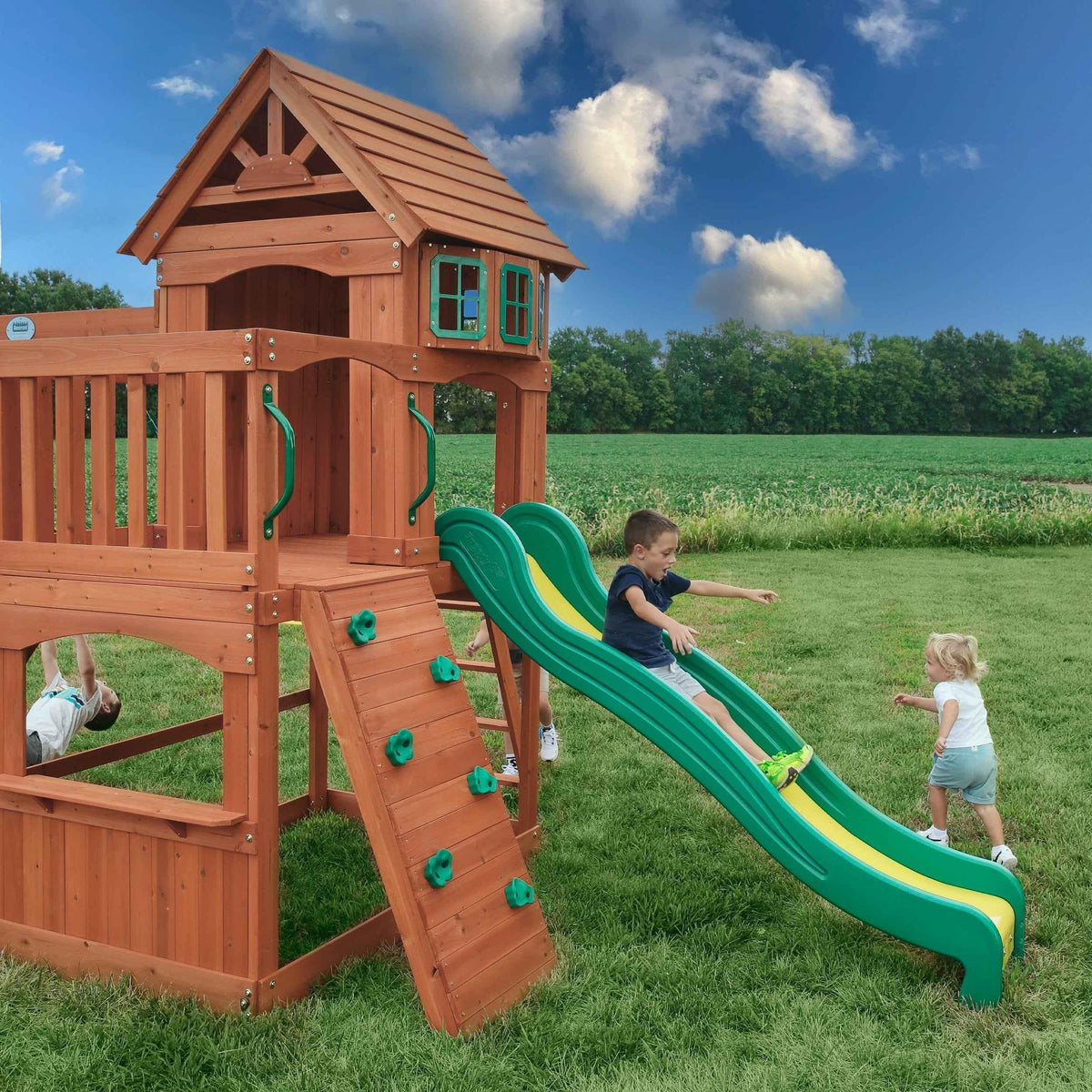 Backyard Discovery Atlantis Swing Set.