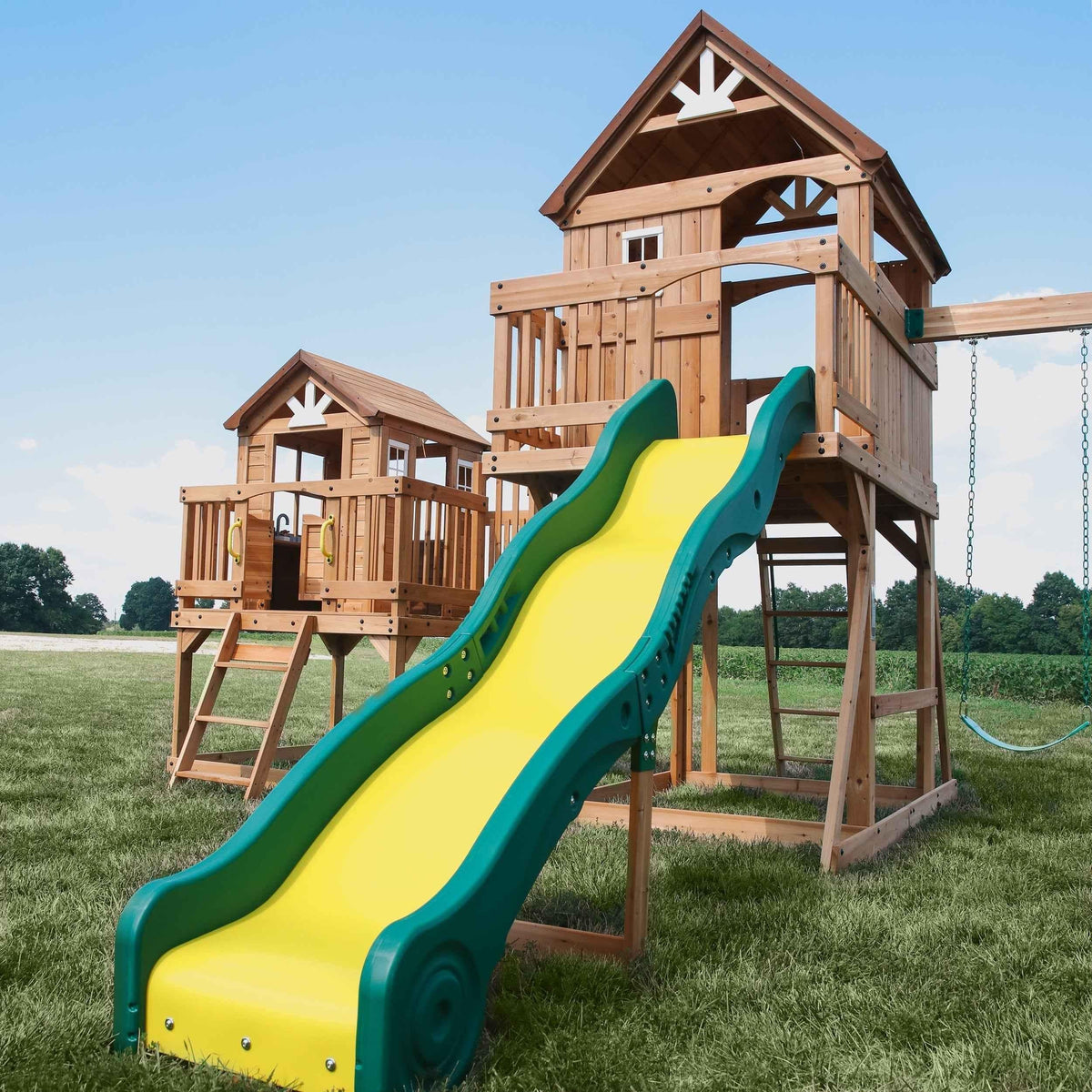 Backyard Discovery Malibu Swing Set.