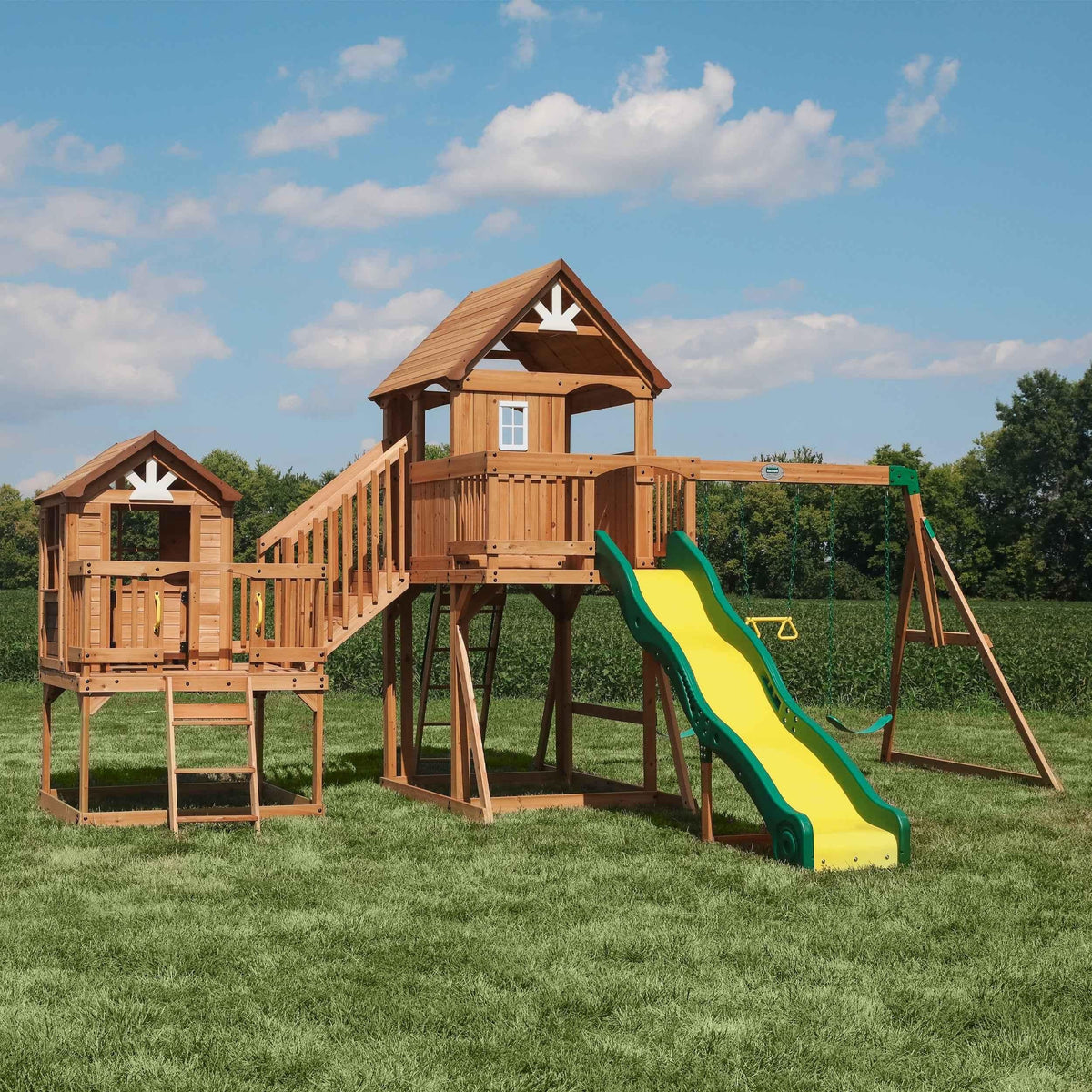 Backyard Discovery Malibu Swing Set.