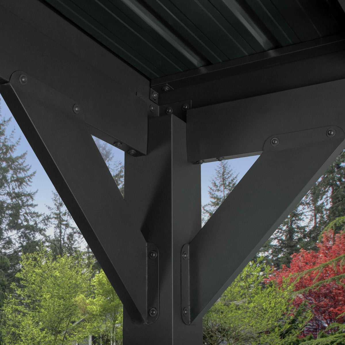 Backyard Discovery 20x9.5 Stonebridge Gazebo/Carport.