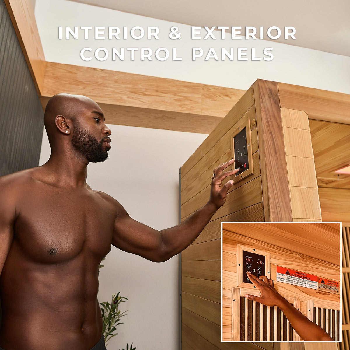 Backyard Discovery Rylan 4-Person Indoor Infrared Sauna