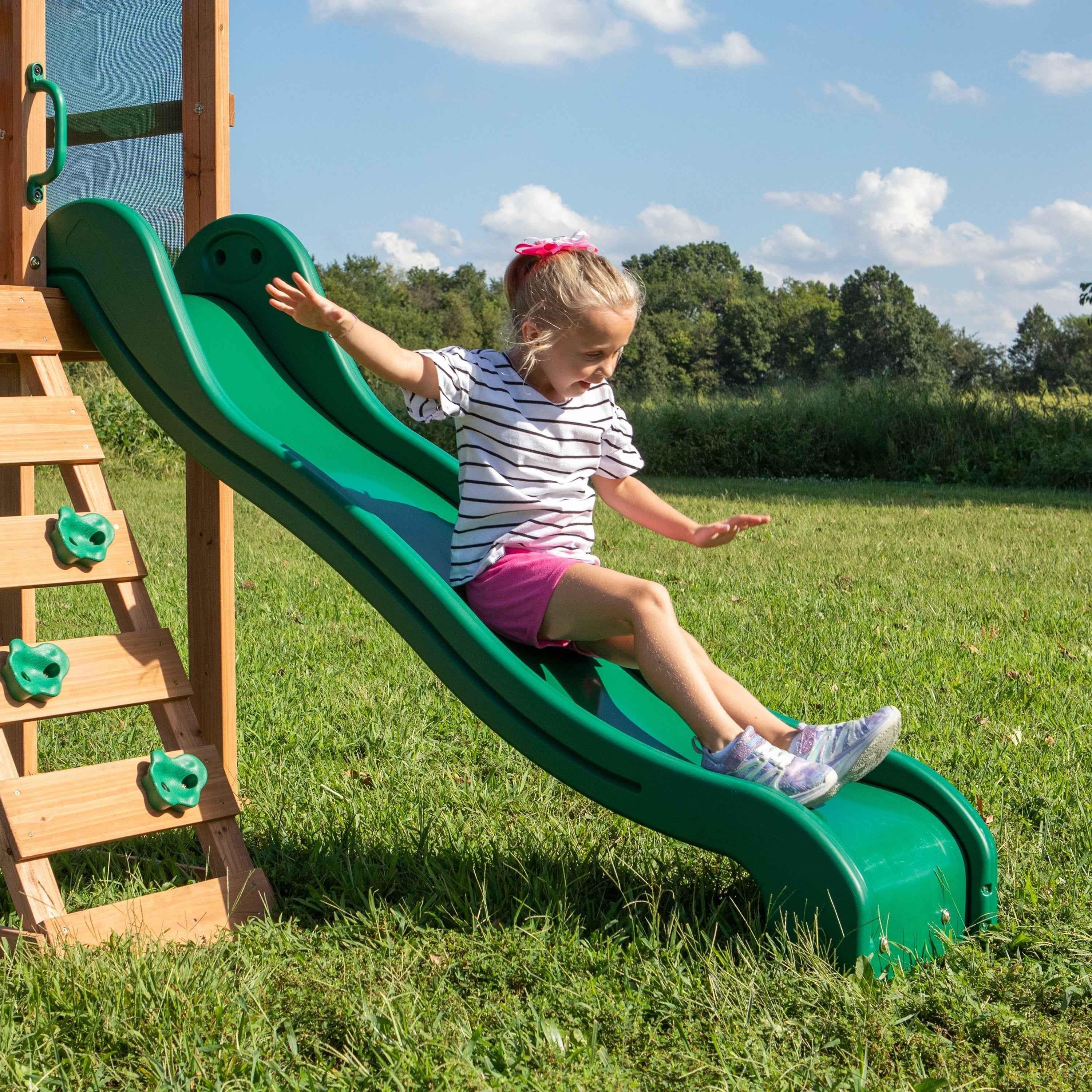 Backyard Discovery Buckley Hill Swing Set.