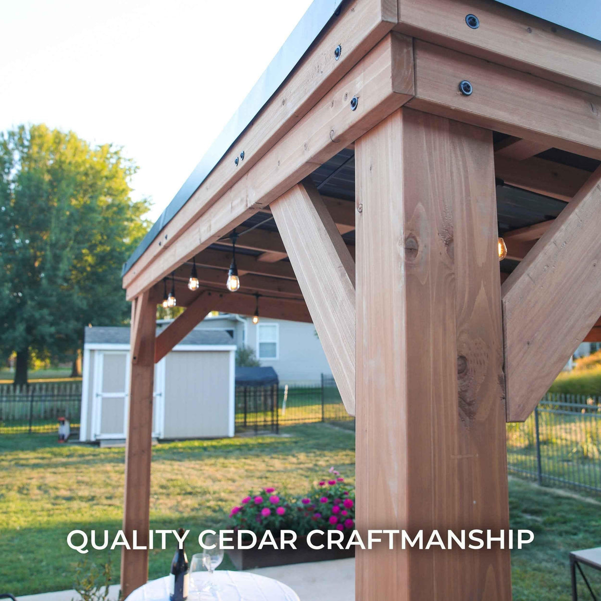 Backyard Discovery 24x12 Arcadia Gazebo.