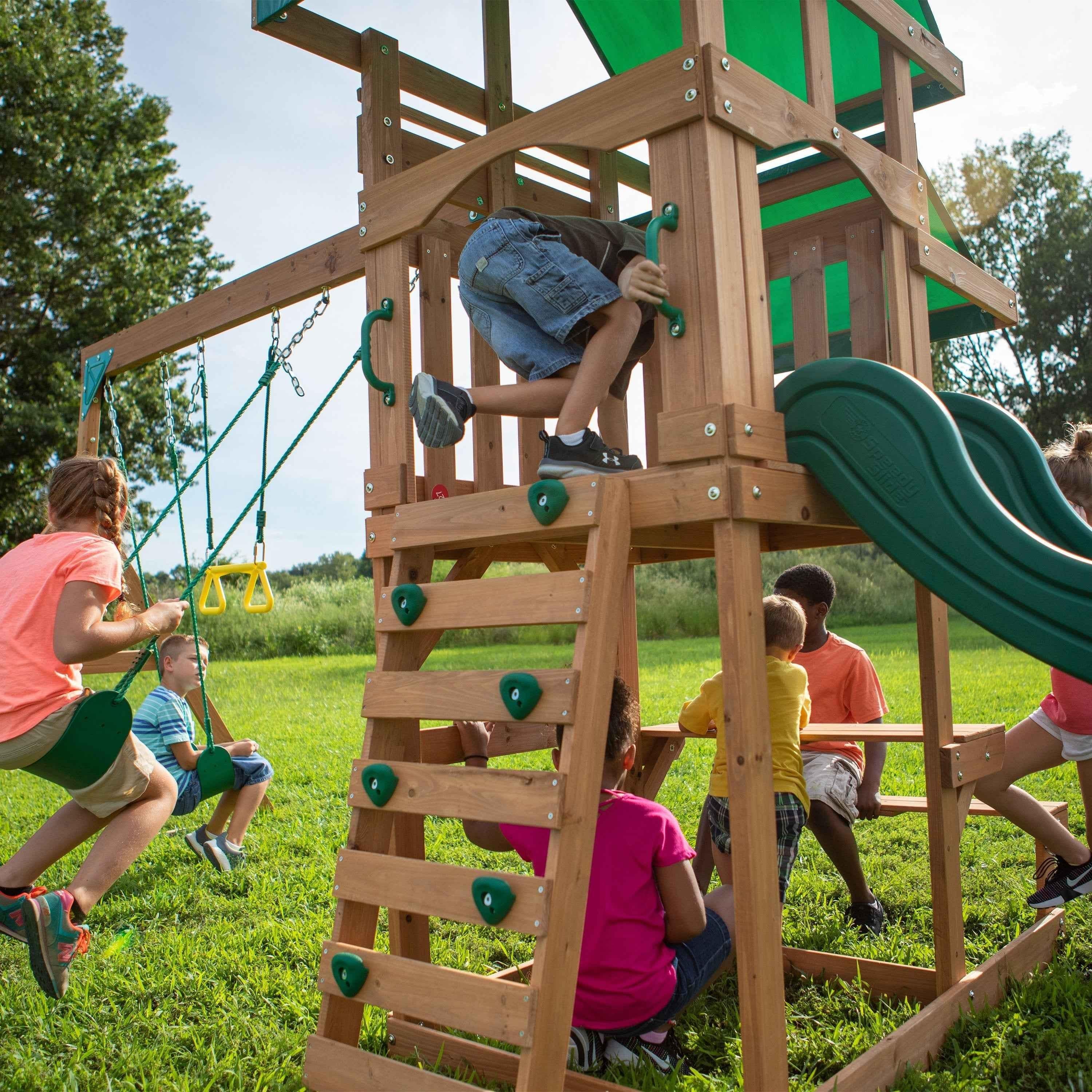 Backyard Discovery Belmont Swing Set.